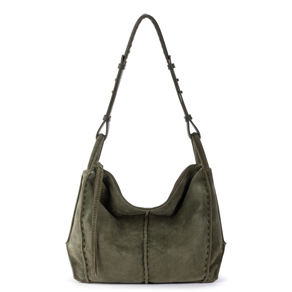 •NEVER USED• The Sak Los Feliz Moss Suede Hobo Bag